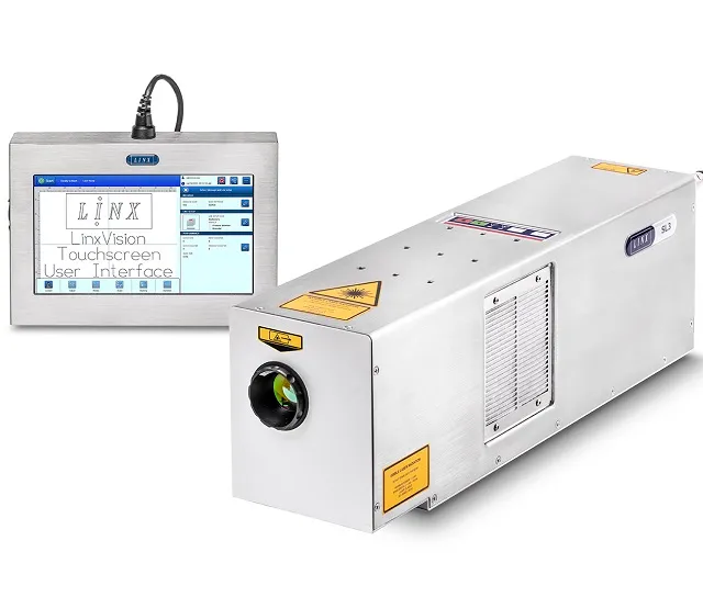 Linx SL3 — CO2-лазер 30 Вт: маркировка без чернил и растворителей.